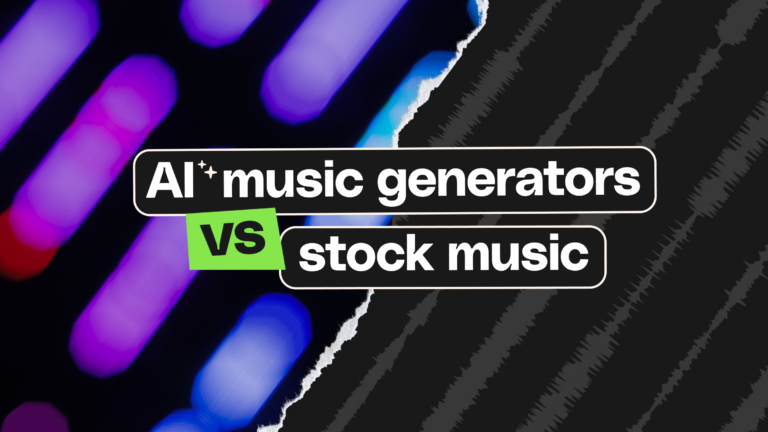 AI music generators vs stock music: What creatives need to know in 2026